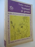Versuri si proza - Tudor Arghezi