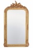 Oglinda Rococo din cristal cu o rama aurie CAT216Z