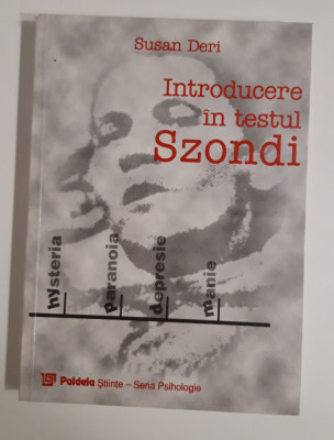 Susan Deri Introducere in testul Szondi foto