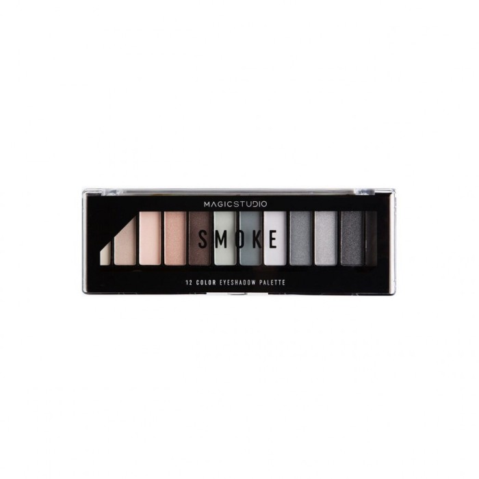 Paleta de farduri Versatile, cu 12 culori, Smokey, Magic Studio MS24120S