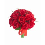 Buchet de Flori Eventissimi - 17 Trandafiri, Rosii