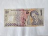 Bancnota Romania 50.000 Lei 2001 Polimer - Bancnote Romanesti