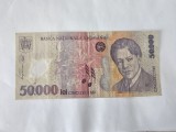 Bancnota Romania 50.000 Lei 2001 Polimer - Bancnote Romanesti