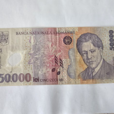 Romania 50 000 Lei 2001 Polimer