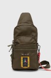 Aeronautica Militare borseta culoarea verde