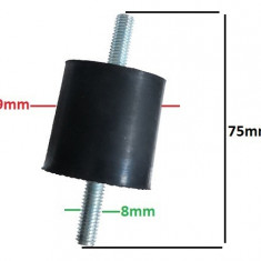 Amortizor universal generator, motopompa 29 x 8 x 75 mm