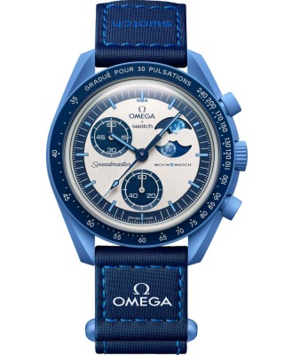 CEAS SWATCH X OMEGA MISSION TO THE MOON THE SUPER BLUE Moonphase- 2025 ! foto