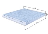 MAHLE LAK 109 Filtru, aer habitaclu