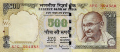 INDIA ? bancnota ? 500 Rupees ? 2015 ? P-106t ? R ? UNC ? necirculata foto