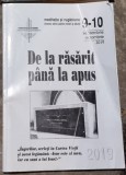 De la Rasarit pana la Apus Nr. 9-10 Septembrie-Octombrie 2019