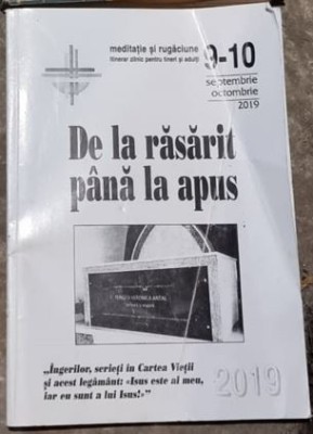 De la Rasarit pana la Apus Nr. 9-10 Septembrie-Octombrie 2019 foto