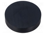 Magnet fix ferită 29N &Oslash;56mm H12mm ELESA GANTER