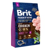 Hrana uscata pentru caini Brit Premium, Adult S