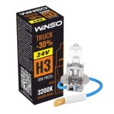 Bec Halogen Winso Truck +30% H3 - 24V, 70W PK22s ● 3200K