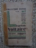 L&#039;esprit de Voltaire - LEON TREICH