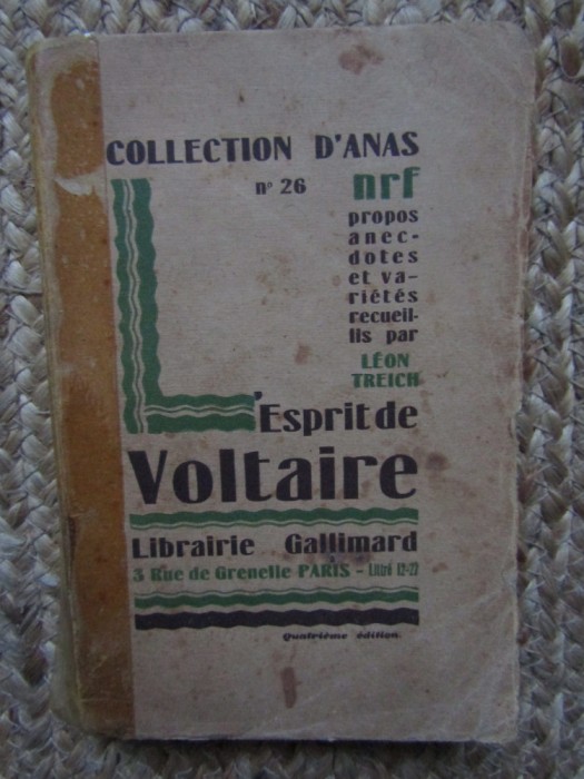 L&#039;esprit de Voltaire - LEON TREICH