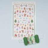 Cumpara ieftin Abtibild Unghii SensoPRO Milano, Sunny Christmas F618