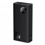 Adaman Powerbank 20000mAh 30W negru + cablu USB-C PPAD030001 Baseus