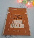 Contribuții la cunoașterea limbii dacilor ☆Aurel Berinde☆