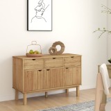 vidaXL Servantă, 114x43x73,5 cm, lemn masiv de pin