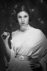 Star Wars Poster Princess Leia Stars 61 x 91 foto