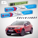 Cumpara ieftin Ștergătoare Seat Arona KJ7 2017-prezent | Set Față și Spate Flat &ndash; TeamCar&reg;