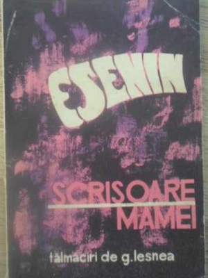 SCRISOARE MAMEI. POEZII-SERGHEI ESENIN-259713 foto