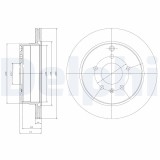 DELPHI BG4069 Disc frana