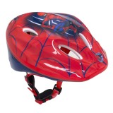 Casca biciclisti copii, model Spiderman, culoare rosu, marime M(52-56cm) Cod:9057SP