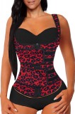 E1037-311 Corset modelator din neopren tip vesta, model sub bust cu sistem dublu de inchidere