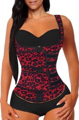 E1037-311 Corset modelator din neopren tip vesta, model sub bust cu sistem dublu de inchidere