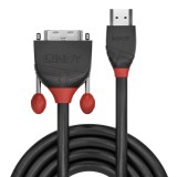 Lindy 5m HDMI to DVI-D Cable, Black Line &quot;LY-36274&quot; (timbru verde 0.8 lei)