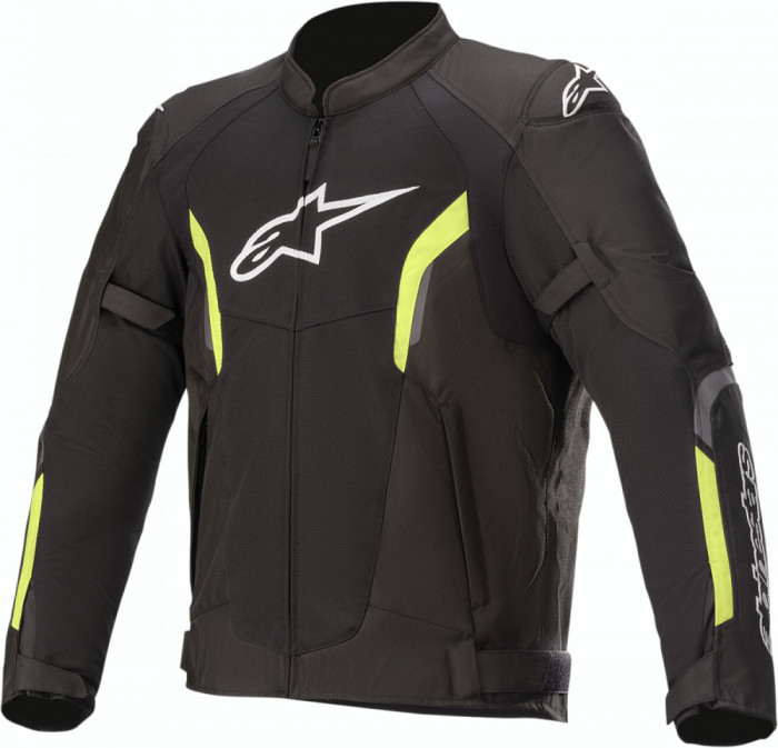 Geaca moto Alpinestars AST Air v2, culoare negru/galben, marime S Cod Produs: MX_NEW 28205649PE