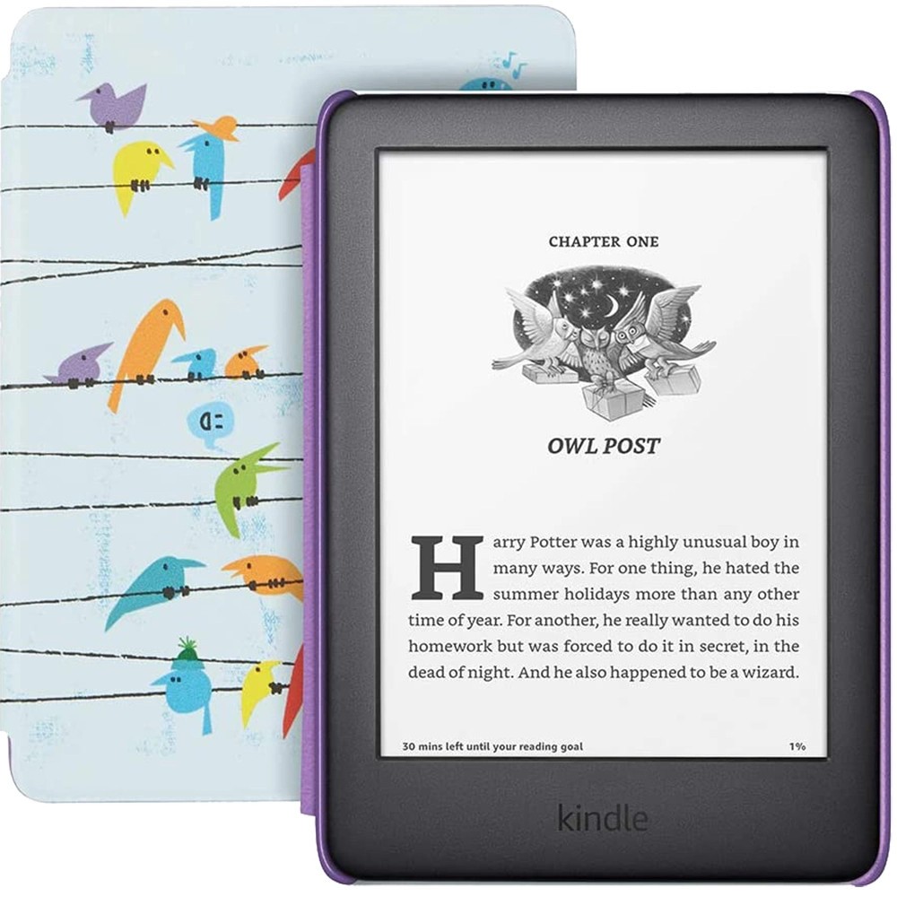 Kindle Kids Edition (editie speciala pentru copii) cu husa Amazon