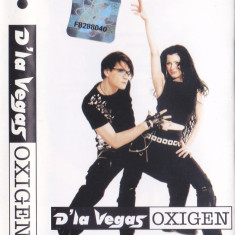 Caseta audio: D'la Vegas - Oxigen ( 2003 , originala, stare foarte buna )