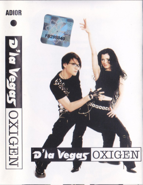 Caseta audio: D&#039;la Vegas - Oxigen ( 2003 , originala, stare foarte buna )