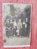 Fotografie tip carte postala, in Bucovina, 1924