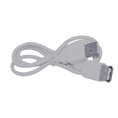 Cablu USB A Tata-Mama Gri, Versiune 2.0, 0.5 M Lungime - Prelungitor Extensie USB Tip Mama Tata foto