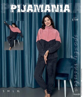 Pijama dama cocolino warm pink - XLMarimea foto
