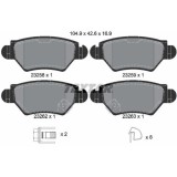 Textar set placute frana, frana disc Q+