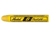 Marker galben cu vopsea solidă PAINTSTIK B pentru marcaje profesionale