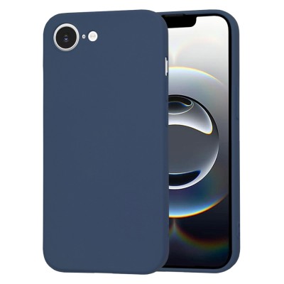 Husa silicon iPhone 16e Techsuit SoftFlex, bleumarin foto