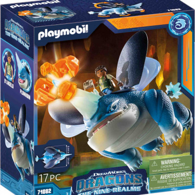 Playmobil - Dragons: Plowhorn &amp;amp; D&amp;#039;Angelo foto