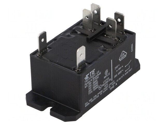 Releu Electromagnetic DPST-NO 24VDC 30A T92