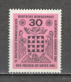 Germania.1967 Ziua Bisericii Evangelice MG.226, Nestampilat