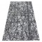 Covor ZARA 0W7053 P50 140 - structural două niveluri de l&acirc;nă gri, 120x170 cm