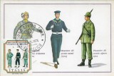 C1770 - Italia 1974 - carte maxima uniforme militare