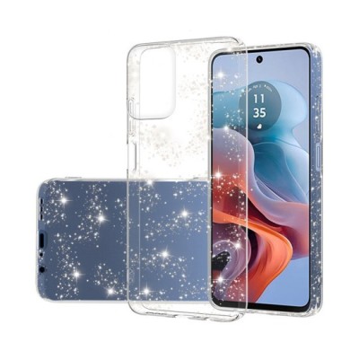 Husa pentru Motorola Moto G34 - Techsuit SparkleSkin Series - Clear foto