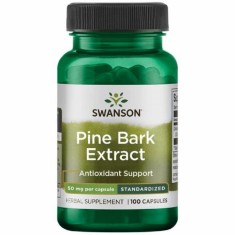 Supliment Pine Bark Extract 50mg 100cps Swanson foto