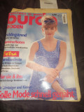 Revista de moda BURDA-originala-luna 4/1996,de colectie,in Germana,supli.Romana